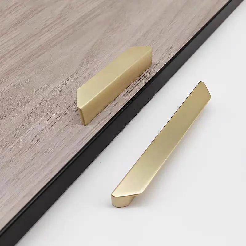 Латунные ручки для шкафов и шкафов, 32/64 мм