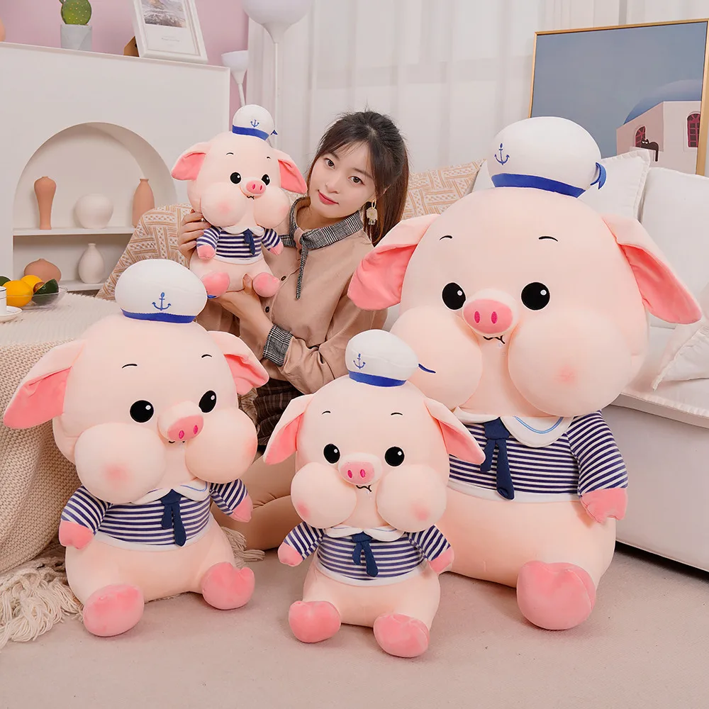 

Pink Piggy Doll Stuffed Lovely Pig Plush Valentines Day Children Present