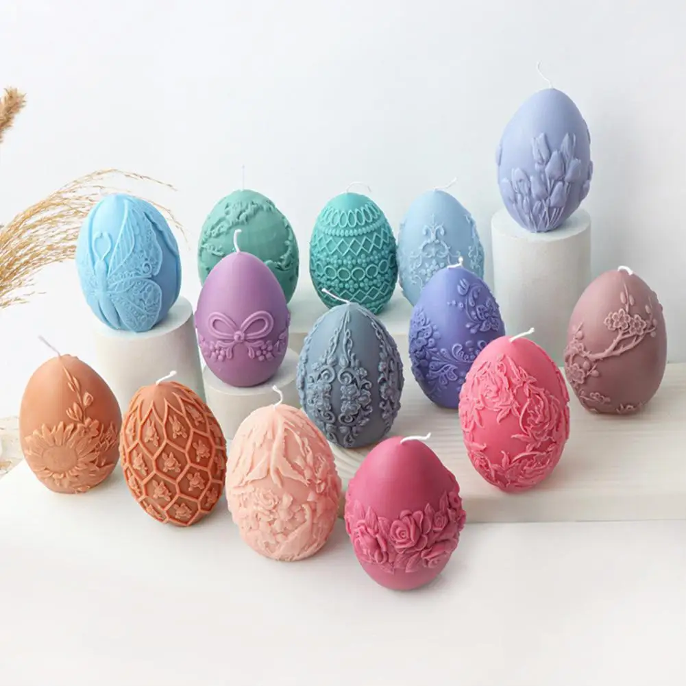 

Diy Carved Egg Silicone Candle Mold For Aromatherapy Candle Plaster Ornaments Soap Epoxy Resin Mould Handicrafts Making Too D3f9