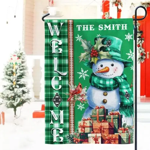 Персонализированные рождественские садовые флаги Team Borussia Mönchengladbach подарки для