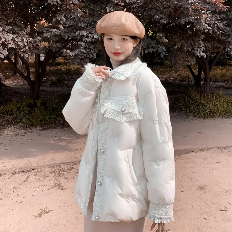 Рисунок 3 - Пуховик женский зимний на пуговицах