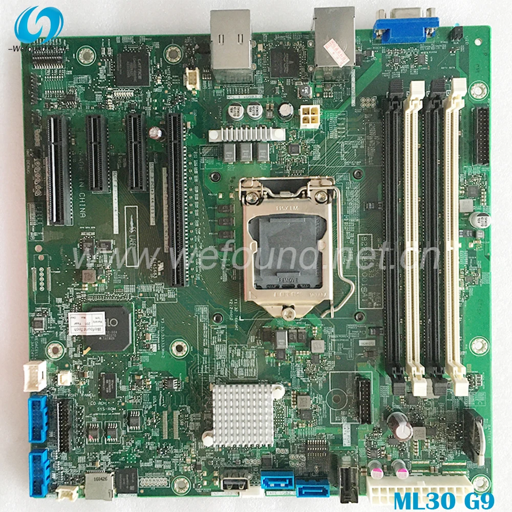 

100% Working For HP ML30 G9 Tower Server Motherboard 822184-001 825094-001