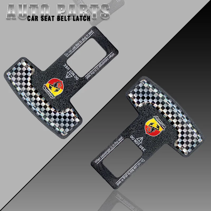 

Car Seat Belt Clip Lock Buckle Plug Silencer for Abbas Competizione Carbono Punto 124 125 500 OT2000 Stilo Ducato Accessories
