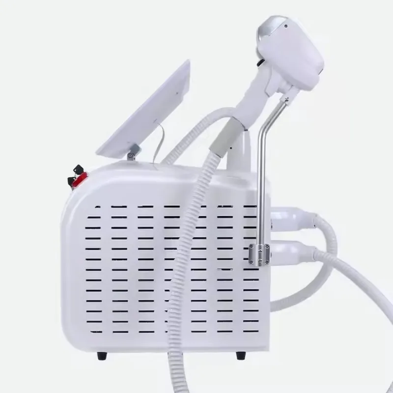 2 в 1 808 диодный лазер ICE Platinum Titanium Q Switched Nd Yag 1064 Нм 1320 Пико-лазер Penghilang Tatoo Picosec