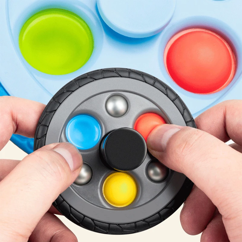 

Игрушки-антистресс, пузырьки, музыка, гироскоп для пальцев, кавайная игрушка для снижения давления на пальце