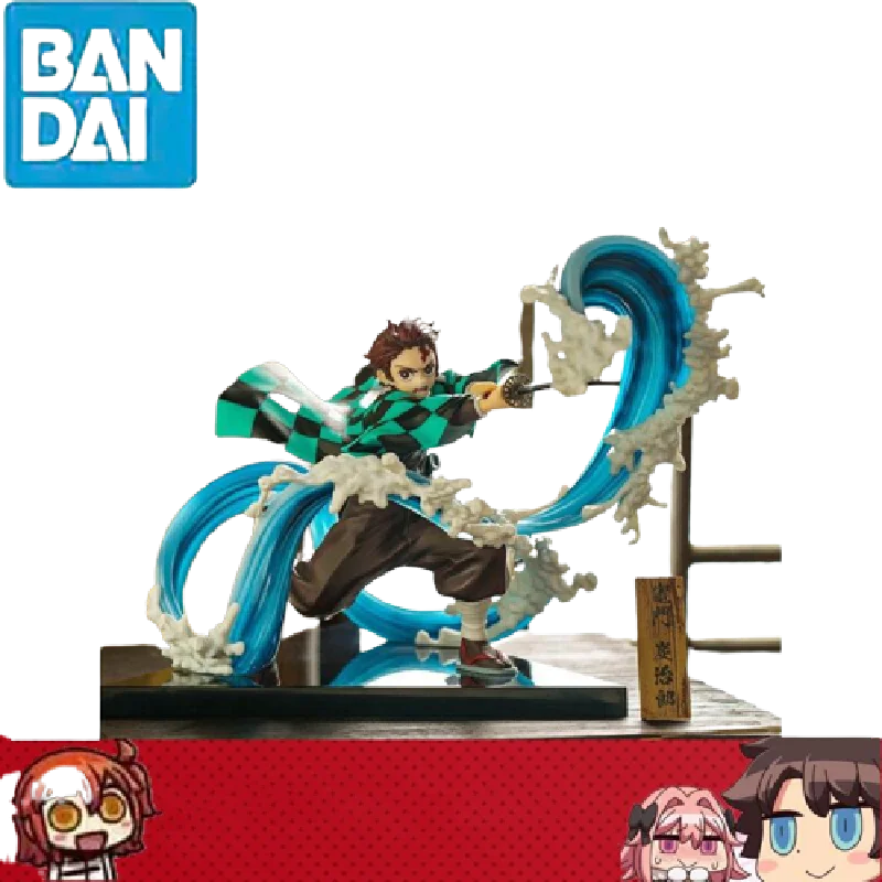 

Figurine Collectible Model Decoration Toy For Kids Gift Bandai Bntsh Original Demon Slayer Tanjiro Anime Figure Kimetsu No Yaiba