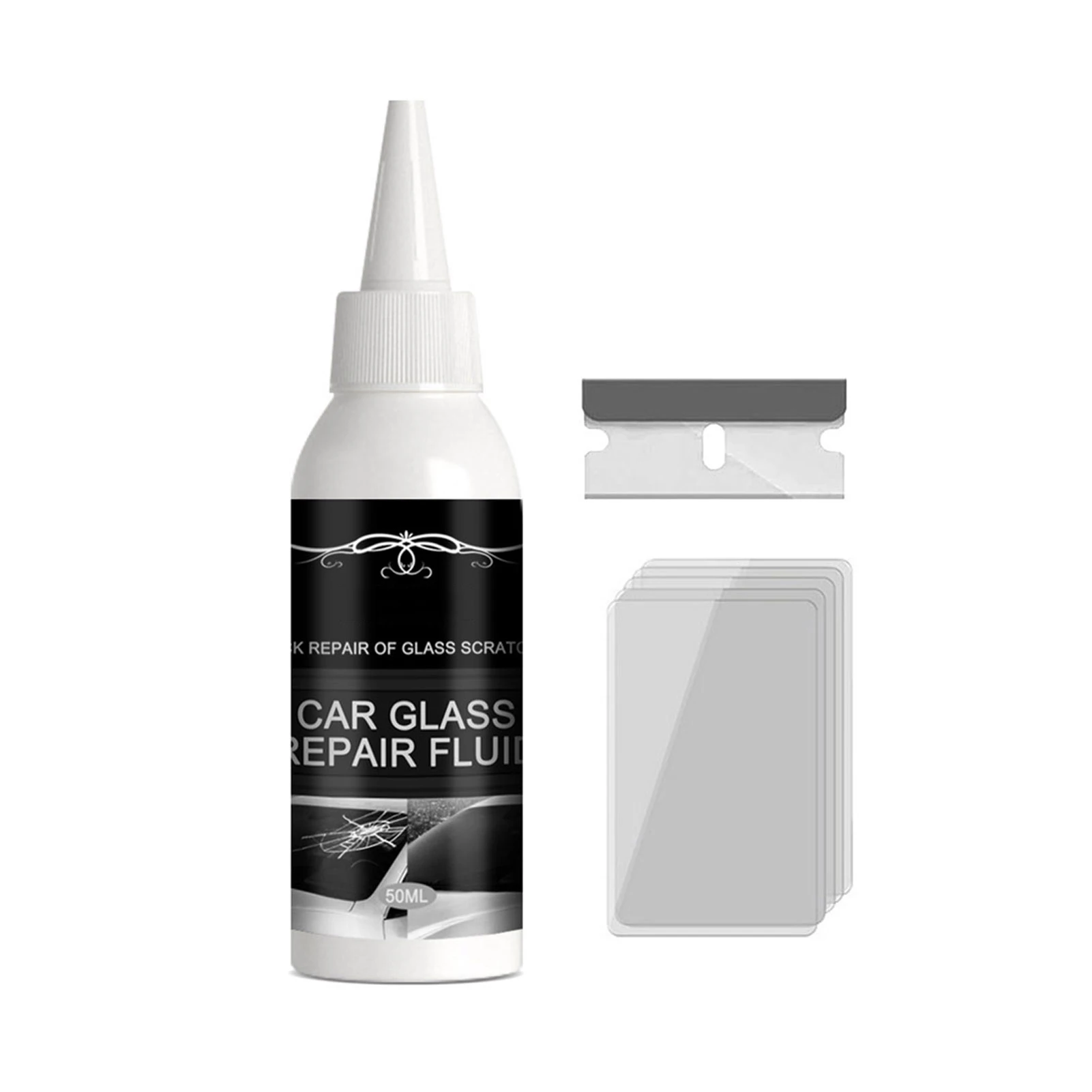 

Car Windshield Repair Glue Adhesives DIY Window Cracked Glass Repair Recover Kit Auto Glass Scratch Crack Restore Tool Quick Fix