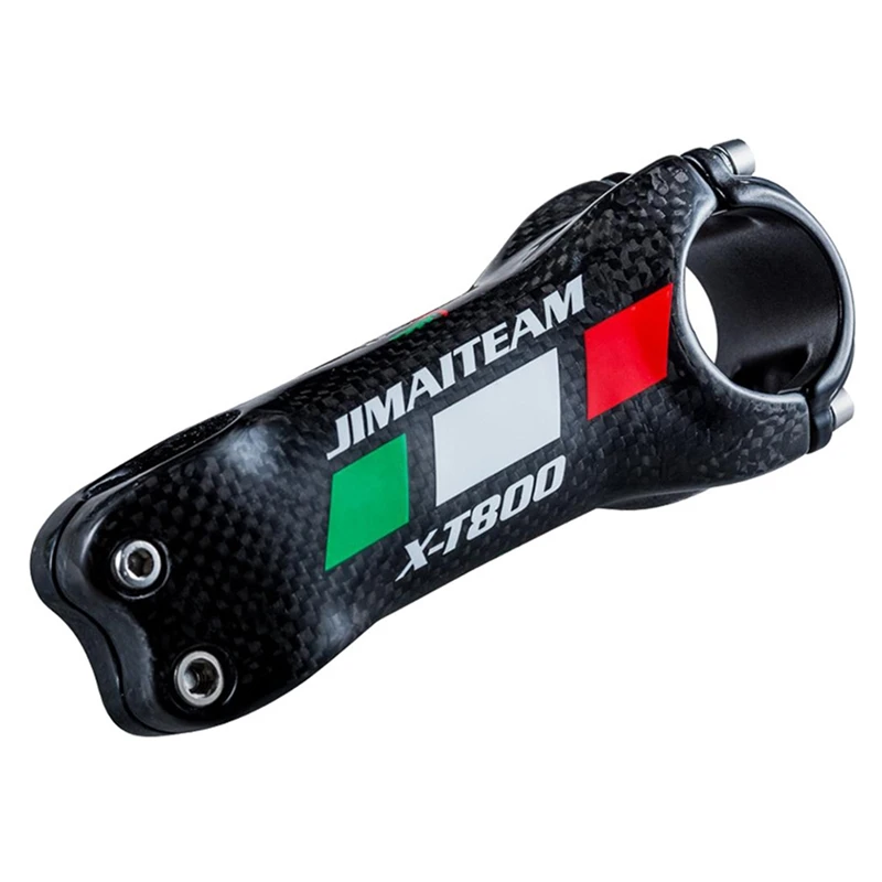 

JIMAITEAM Bicycle Stem Road Mountain Bike Stem Carbon Fiber Stem Road Handlebar Mountain Bike Stem-6 Degrees
