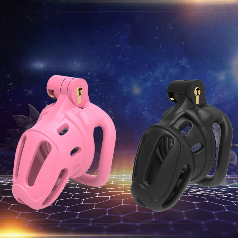 Мужская клетка-Кобра разных размеров черная дышащая сексуальная игрушка для