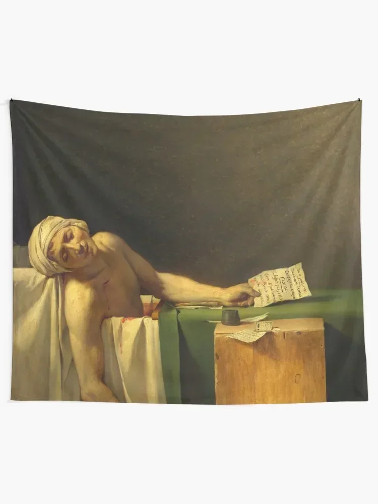 Гобелен Смерть Марата-Жак-Луис Давида настенное украшение для спальни комнаты