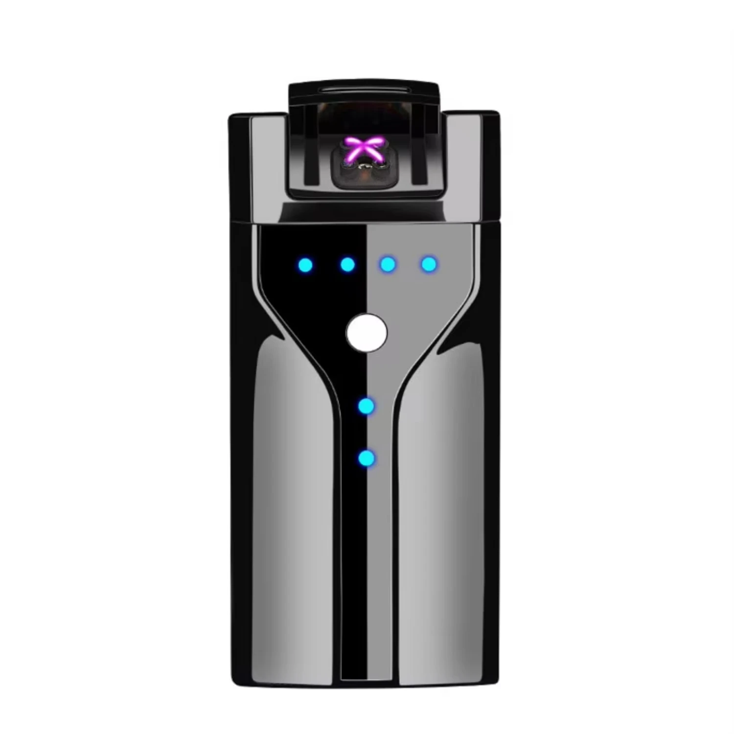 Зажигалки Печать USB Сигарета Плазма Cakmak Электронный Цинковый Сплав