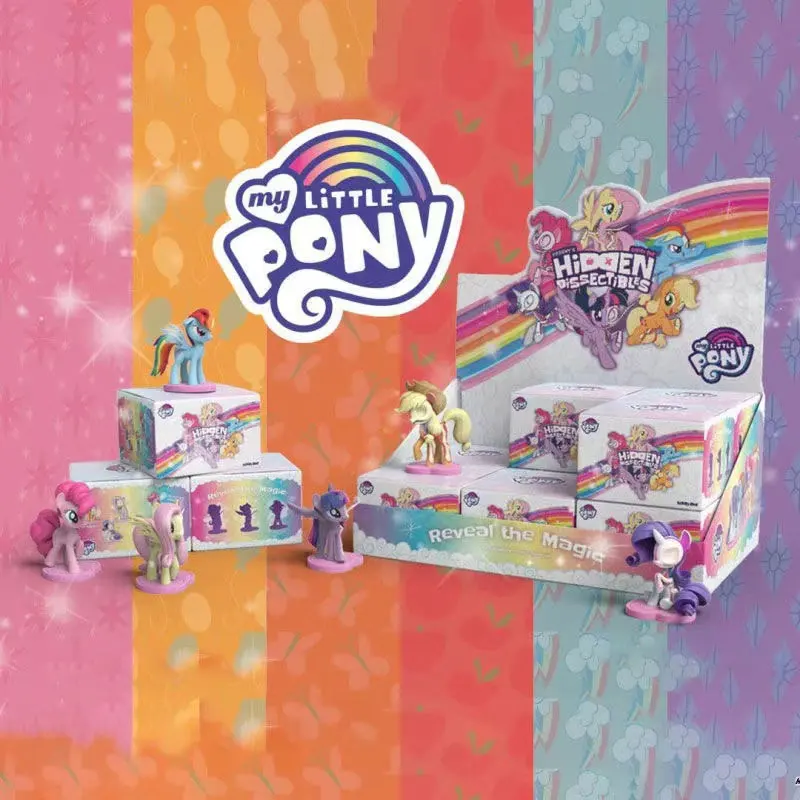 Anime My Little Pony Blind Box Guess Bag Action Figure Toys Mystery Box Desktop Especially Half Bone Half Planed Model Doll Gift images - 6