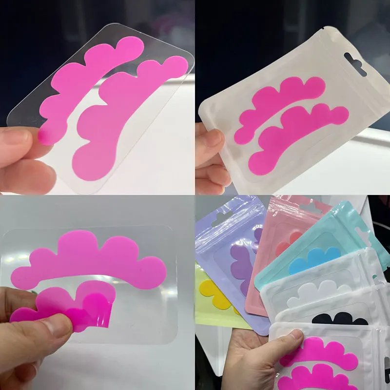 

1 Pair Silicone Eyelash Perm Pad Lashes Lifting Rods Shield Reusable 3D Eyelash Curler Eyelashes Extension Accessories