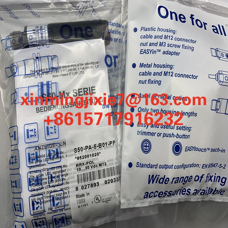 Интегральная микросхема S50-PR-5-G00XG S5N-MR-5-C01-NN S5N-MR-5-C01-PP S50-MH-5-B01-PP Оригинальный датчик в наличии (art.: 3920dca671f2c) - 3920dca671f2c