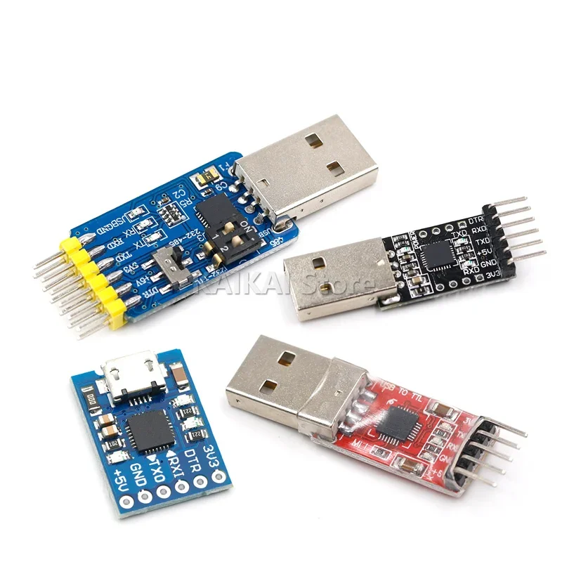 CP2102 USB 2.0 в UART TTL 5-контактный преобразователь последовательный STC замена FT232 CH340 PL2303