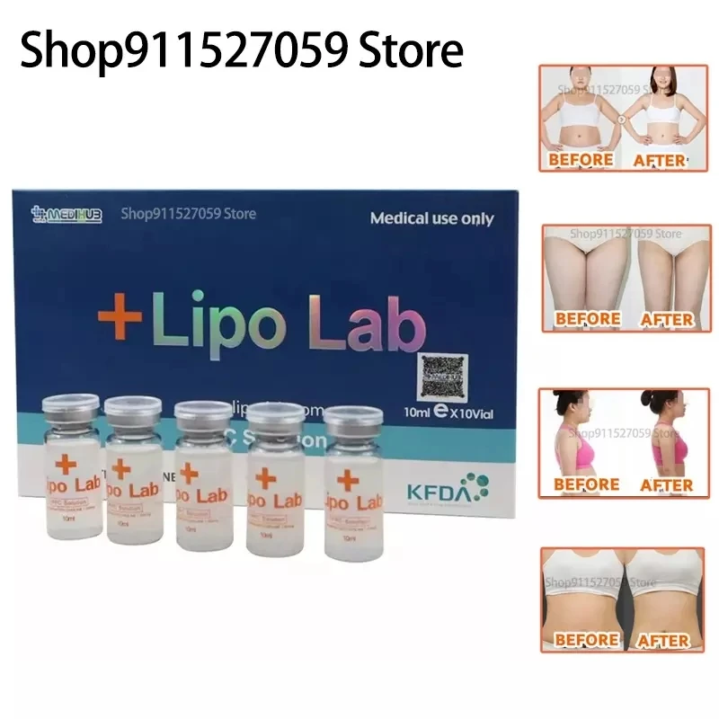 

10ml Korea fat burner weight loss slimming solution 1 box 10 vials