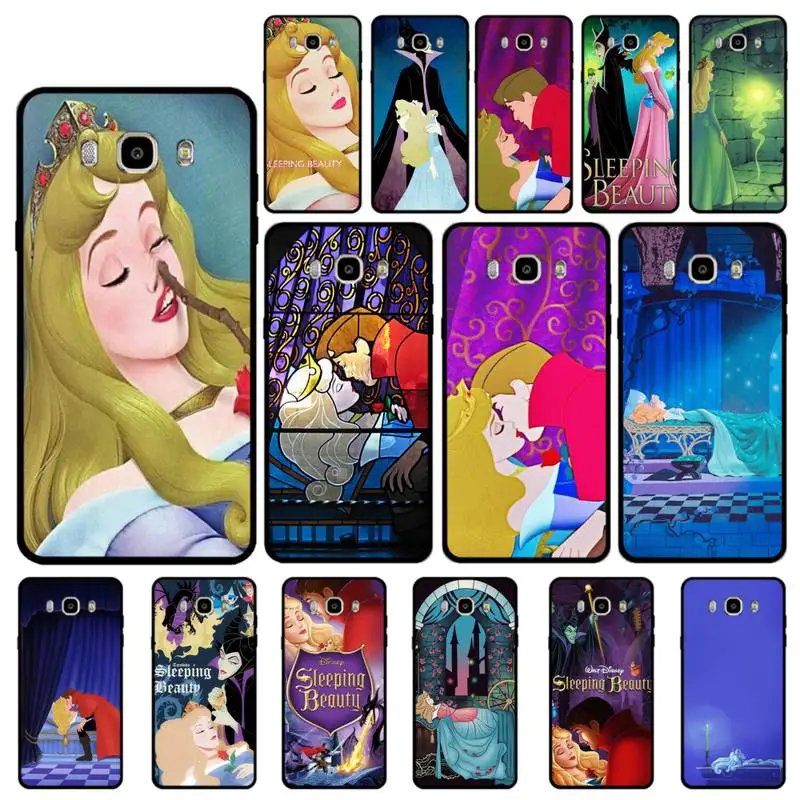 

Disney Sleeping Beauty Phone Case for Samsung J 4 5 6 7 8 prime plus 2018 2017 2016 J7 core