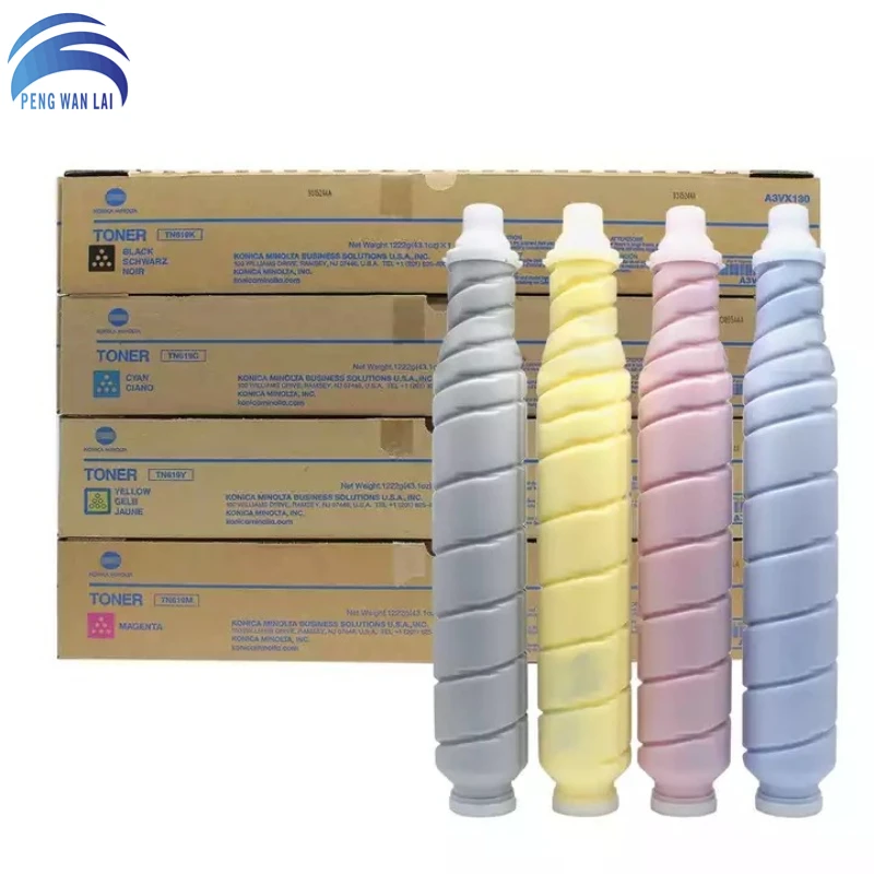 

4 шт., картриджи с тонером для Konica Minolta Accurio Press C2060 2070 3070 3080 Bizhub PRESS C1060/1070