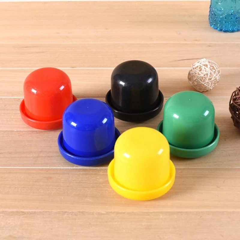 

Standard Board Game Dice with Color Random Dice Cup Interactive Indoor Drinking Game Accessories Desktop Toy for Adults A2UB