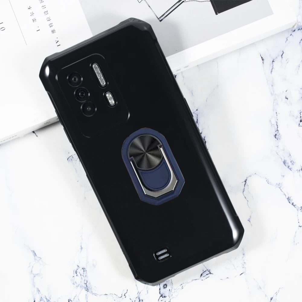 Мягкий чехол из ТПУ с кольцом-держателем для OUKITEL WP17 WP19 ударопрочный |