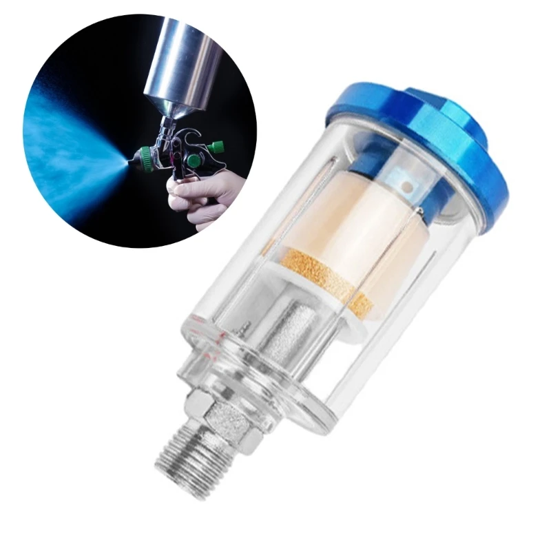 

1/4'' Water Oil Separator Air Filter Moisture Trap For Compressor Paint
