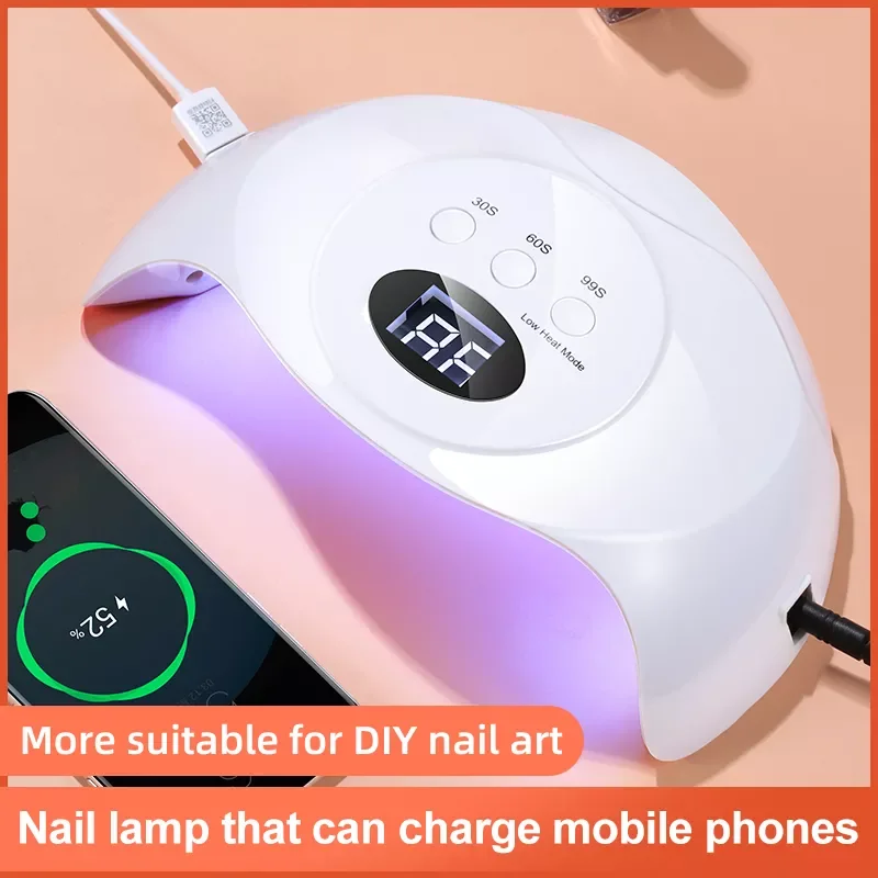 

УФ-лампа для сушки гель-лака для ногтей с USB-кабелем