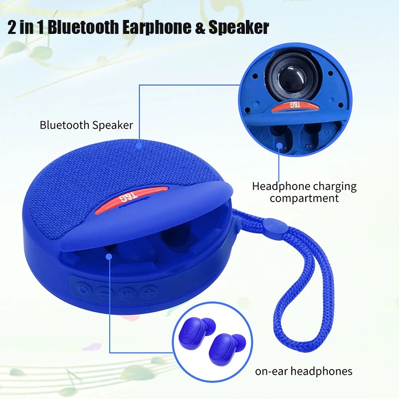 

Беспроводные Bluetooth-наушники-вкладыши KINGSTAR с поддержкой TF-карты и FM-радио