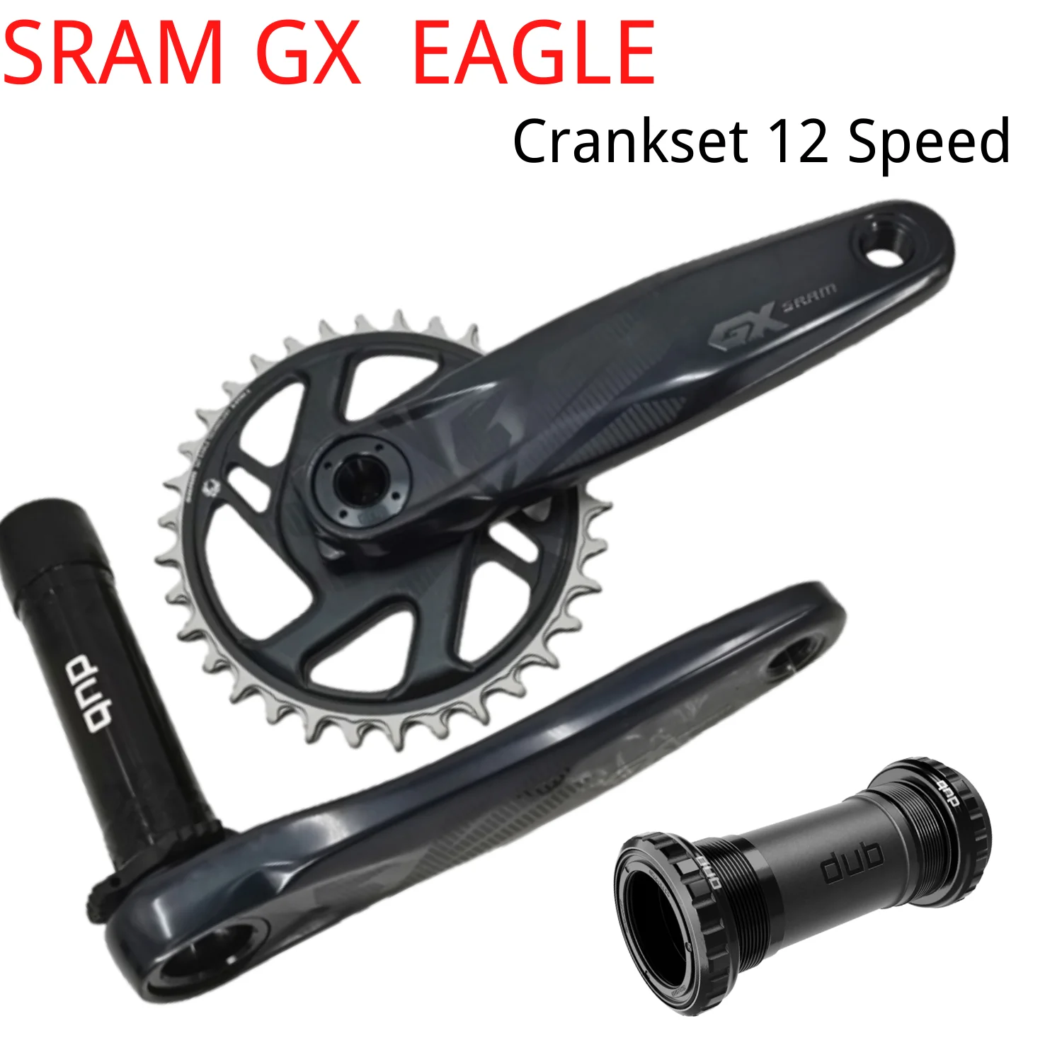 SRAM gx eagle 12 Скоростей DUB 32T 34T Смещение: 3 мм-6 мм Длина: 170/175 цепь увеличения колесной