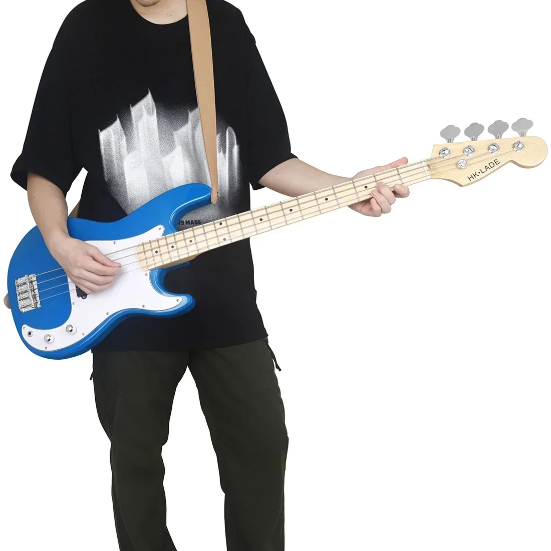 SLADE 4-струнная электрическая бас-гитара 20 ладов кленовый гриф электрический бас с