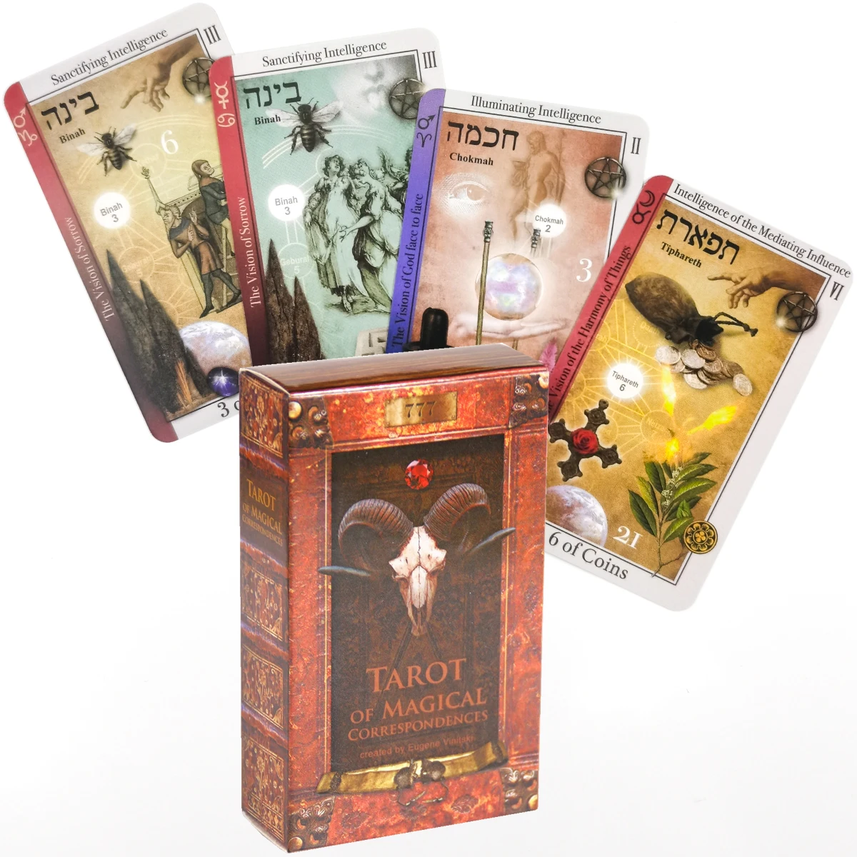 

Tarot Of Magical Correspondences Kabbalistic Cards Unique Occult Deck Tarot Reading Magic Prediction E Vinitski Mysterious