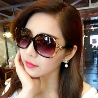 new polarized camellia sunglasses ladies sunglasses fashion ins big frame round korean version retro