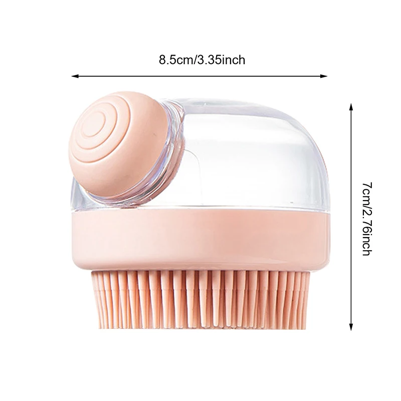 Handheld Cat Dog Scrubbing Brush Flexible Silicone Body Scrubber Pet Product 6 Handheld Cat Dog Scrubbing Brush Flexible Silicone Body Scrubber Pet Product 6