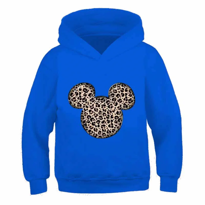 

Детские топы, одежда, детские толстовки с мультяшным аниме принтом Микки и Минни Маус для маленьких девочек, хлопковая толстовка с длинным р...