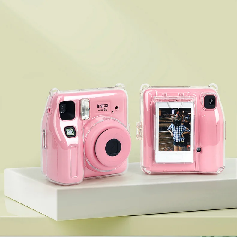 Для Instax Mini SE Фото Сумка ПК прозрачный чехол для хранения Защитная оболочка