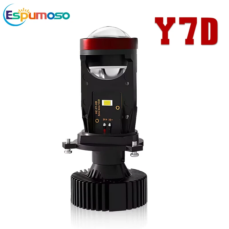 

Y7D H4 Светодиодная Лампа Для Автомобильных Фар, Мини-проектор