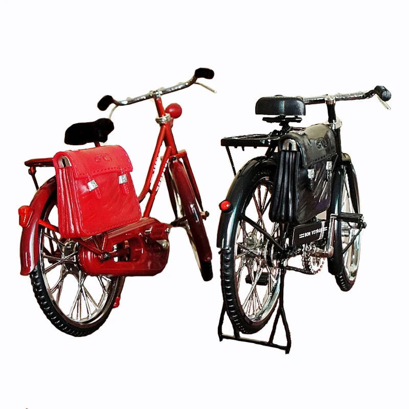 

Creative Artificial Retro Bicycle Model Art Metal Home Decor Ornaments Christmas Gift Wedding Room Home Decoration Accessories