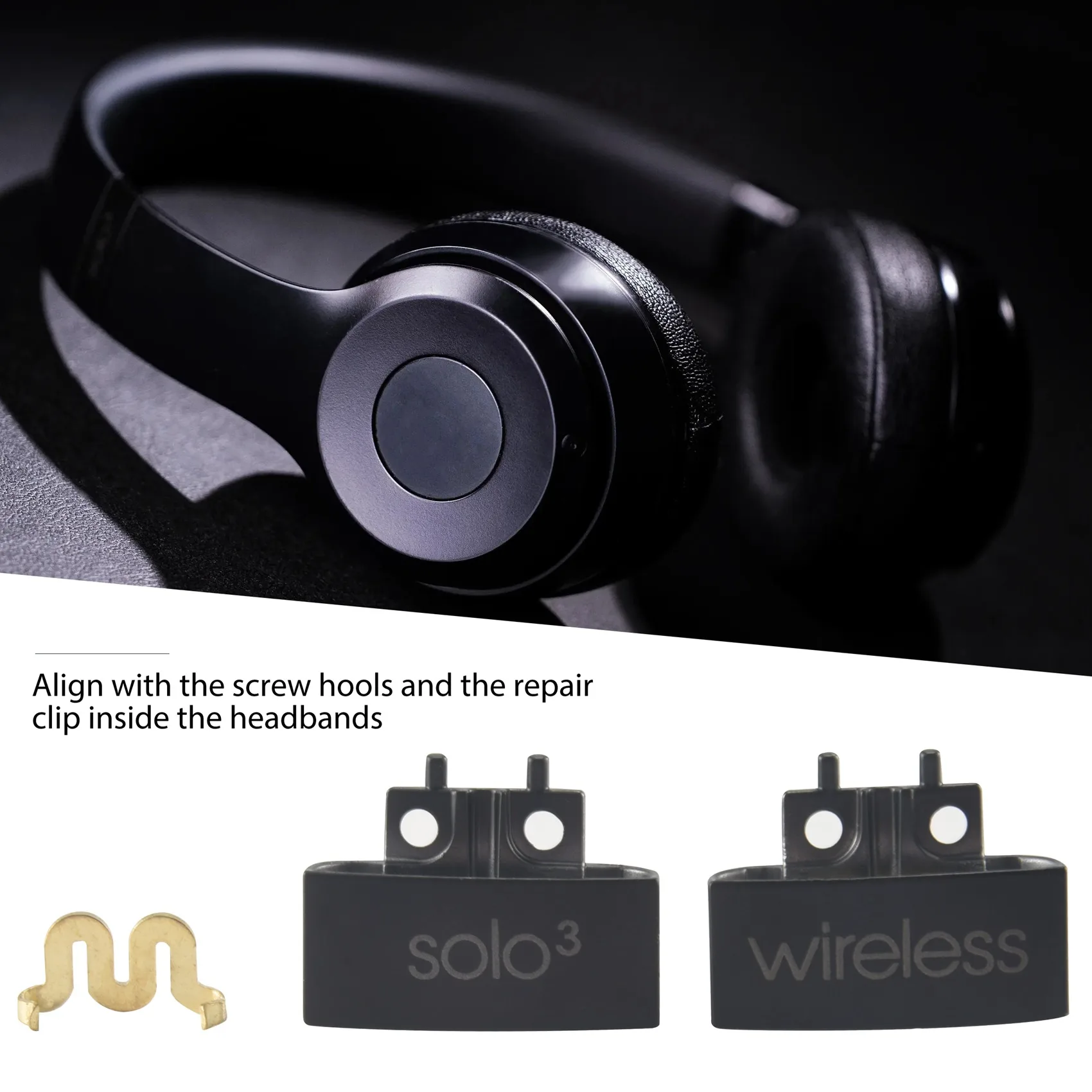 Сменные петли для наушников с креплением на петлю беспроводных Beats Solo 3 A1796