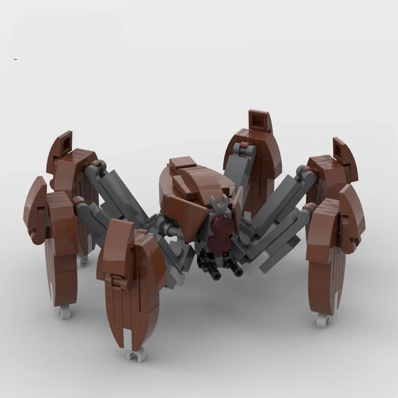 Фото НОВЫЙ Боевая кукла-краб, робот MOC, строительный блок в клонированных войнах и предварительная трилогия, кирпичи «сделай сам», мини-кулы, игрушки, подарки №2