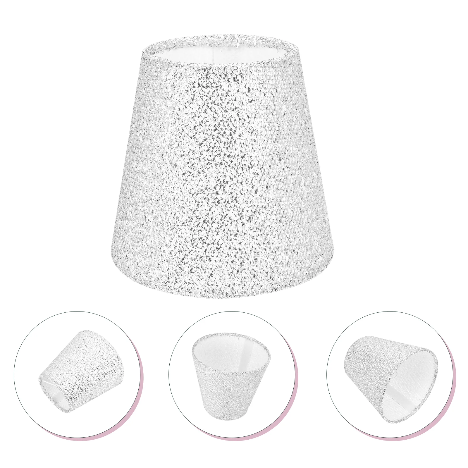 

Lamp Shade Lampshade Cover Shades Light Table Floor Cloth Deskbarrel Fabric Sequin Small Clipceiling Drum Chandelier