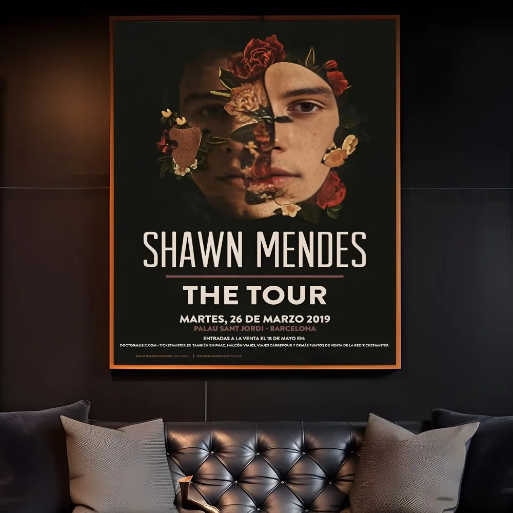 S-ShawnS M-Mendes обложка альбома плакат липкая настенная художественная печать