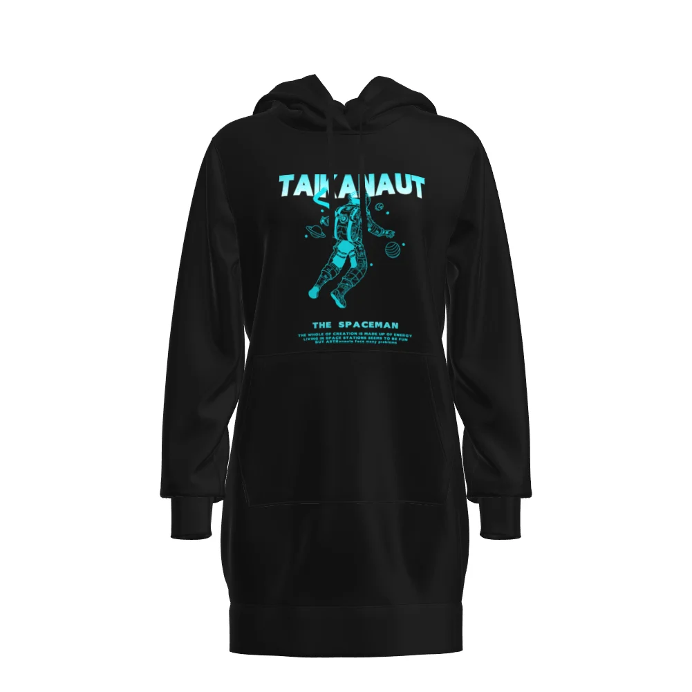 

Женское платье с капюшоном ZOGAA, Повседневное платье с длинным рукавом, пуловер на осень и зиму