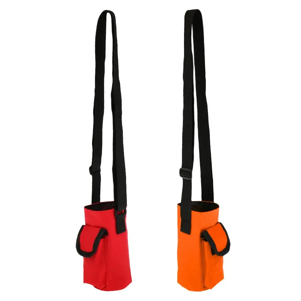 Изолированная сумка-переноска для бутылки с водой 2 шт. регулируемым плечевым