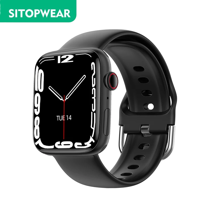 2023 SitopWear Smart Watch Men Women Smartwatch Bluetooth Calls Watches Custom Wireless Charging Watch Face Fitness Bracelet