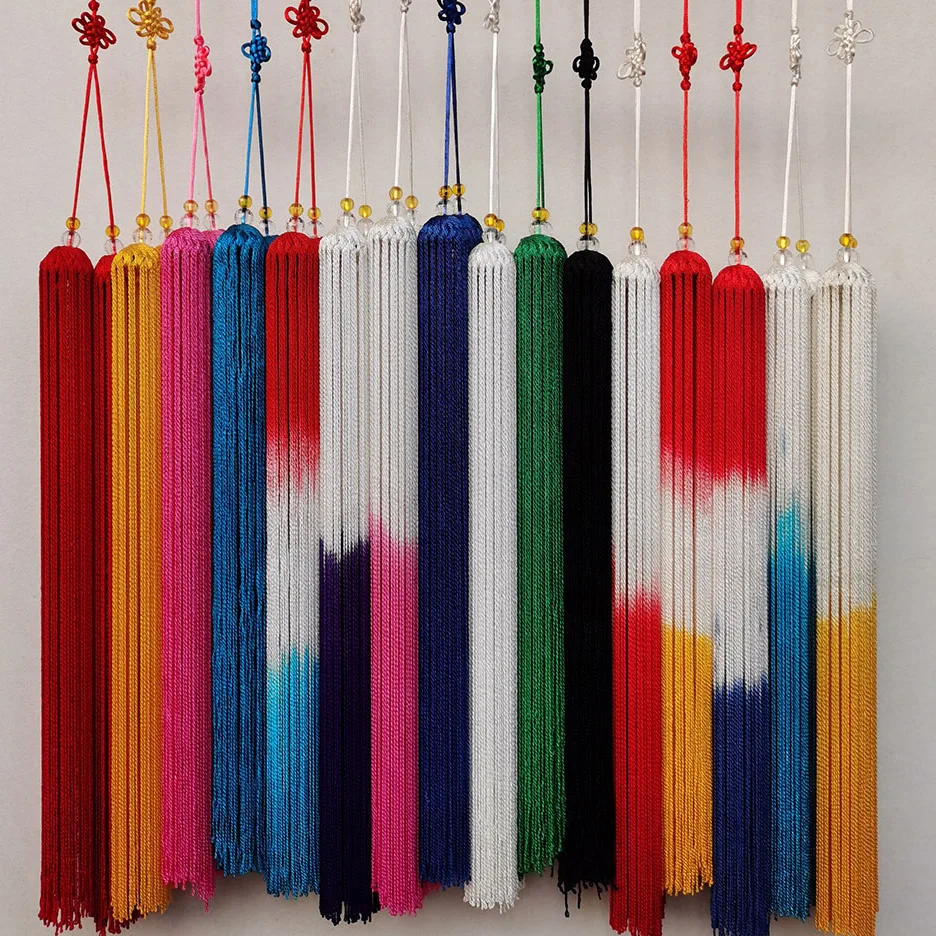 

sword tassel return wire tassel tai chi long sword tassel hand made