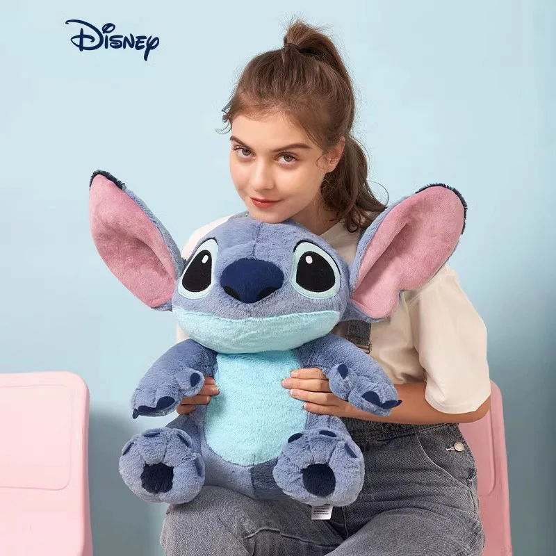 

Disney Lilo & Stitch Plush Doll Blanket Cartoon Anime Mickey Minnie Winnie Losto Soft Stuffed Pillow Children Girl Birthday Gift