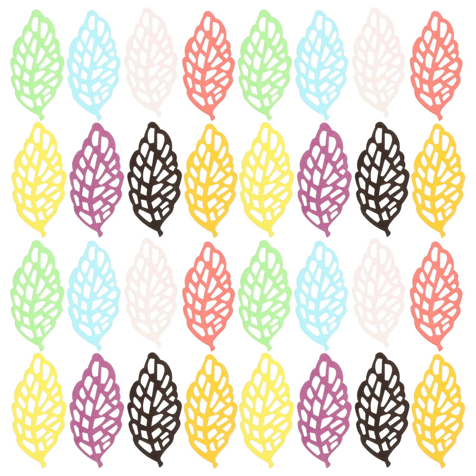 

Cake Paper Leaves Edible Cupcake Rice Toppers Wafer Topper Decorations Birthday Dessert Decor Leaf Picks Insert Food Decorating