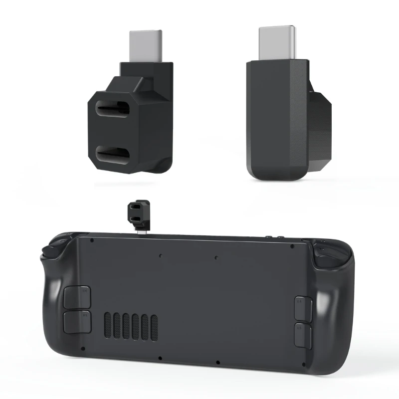

Удлинитель USB Type-C «Папа-мама», 90 градусов, 2 в 1