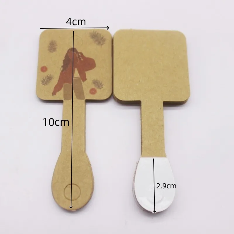 50 шт. набор бижутерии бумажная витрина для ожерелья/аксессуаров волос ювелирных