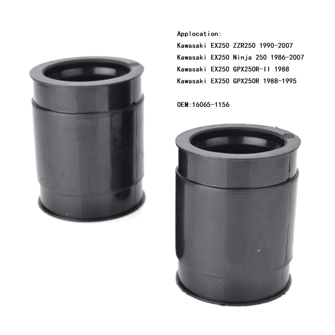

Впускной карбюратор для Kawasaki EX250 ZZR250 Ninja 250 GPX250R-II GPX250R 16065-1156 адаптер для мотоцикла впускная труба резиновый коврик