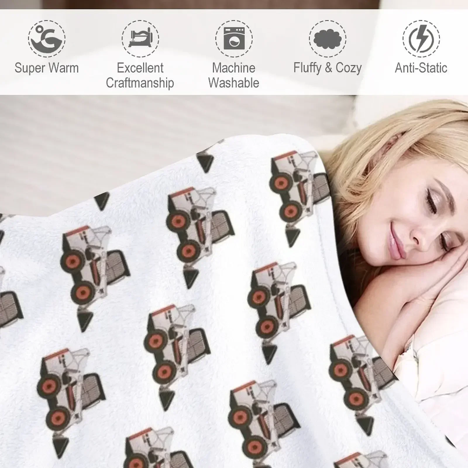 Одеяло Bobcat Skidsteer роскошные одеяла для кемпинга